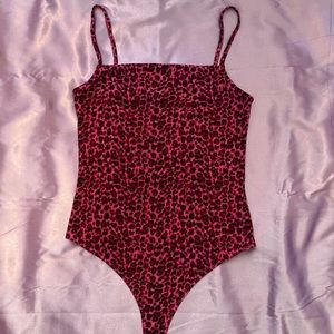 Leopard Free Press Bodysuit